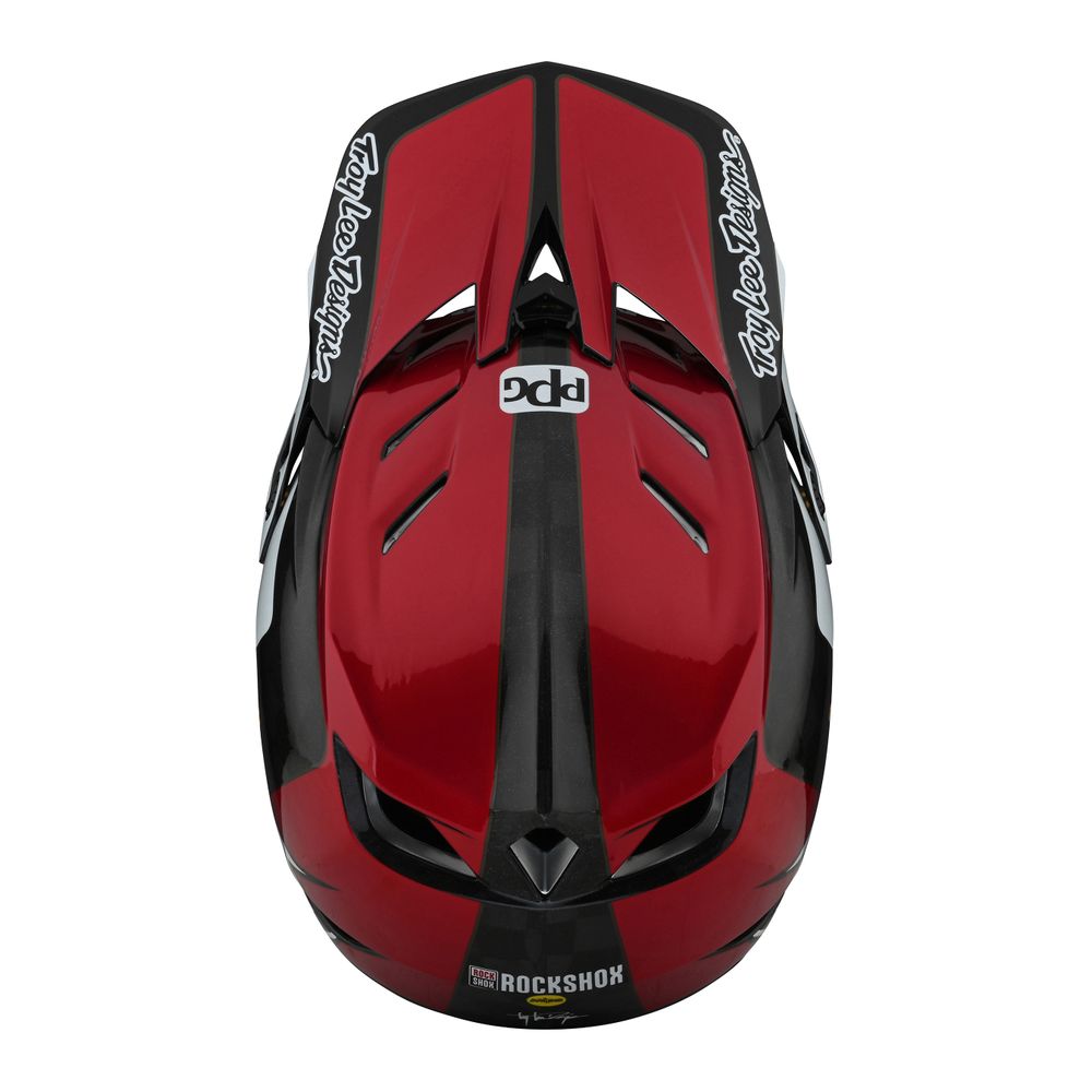 MTB Bike Helmet D4 CARBON CORSA SRAM in ultra light carbon and with TeXtreme® Troy Lee Designs