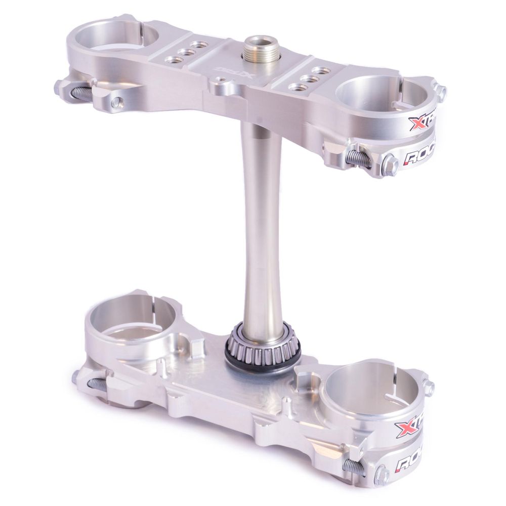 Triple Clamp Xtrig Rocs M12 Upper-lower Axle Bushing Suzuki Rm 85 Offset 27 - Grafite Offroad