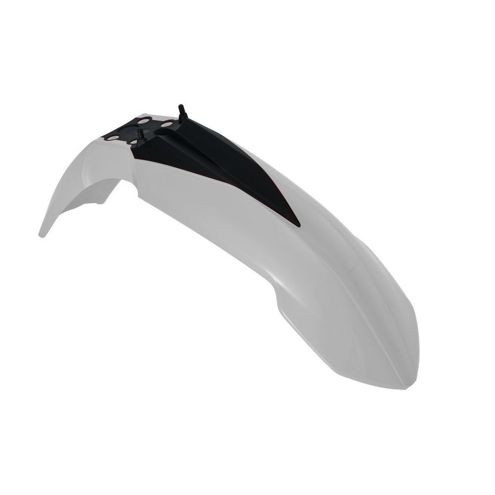 Front Fender White Replica Ktm - Grafite Offroad