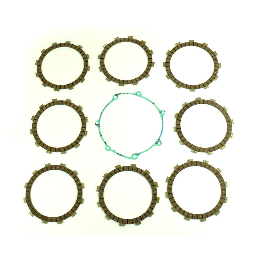 Friction Plates Kit with Clutch Cover Gasket - Grafite Offroad