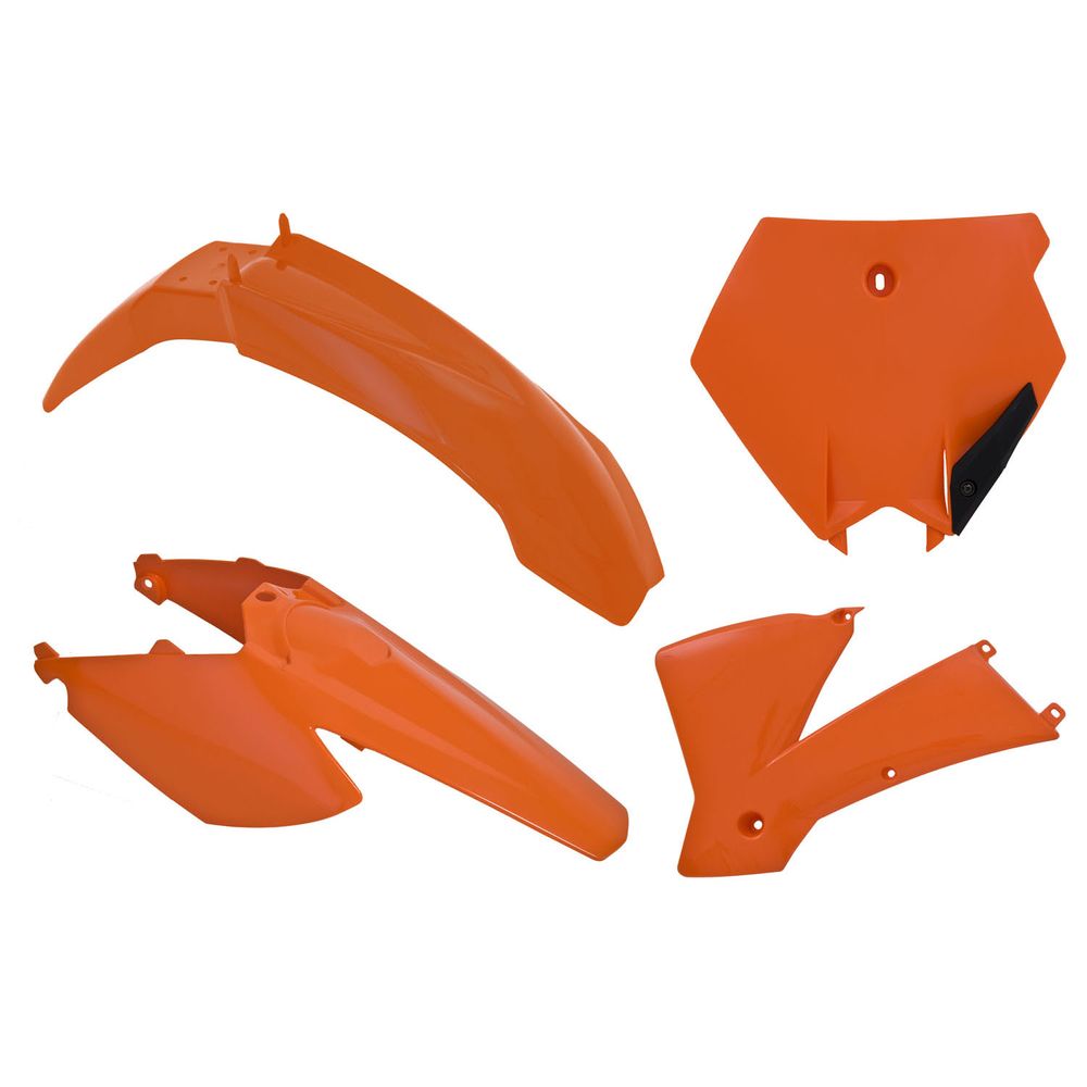 Plastics Kit 4 Pcs K Orange Replica Ktm - Grafite Offroad