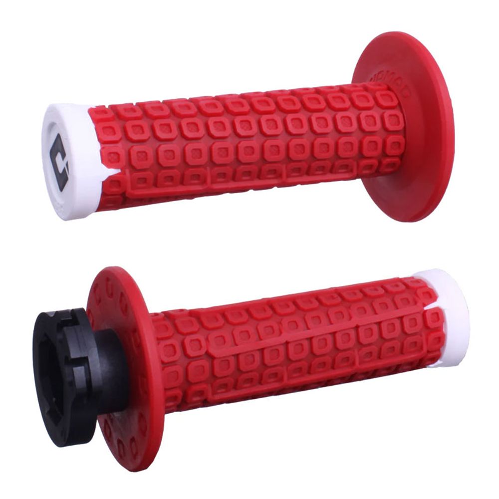Nomad Lock-on Grips | 31.5mm-32.5mm | Red - White