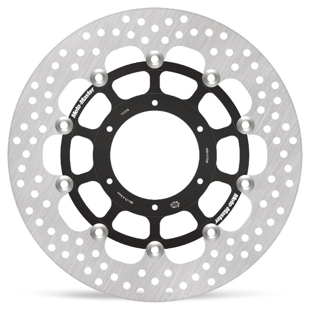 Brake Disc Road Halo - Floating - Front - Honda: Pan European/abs, St1300 - Grafite Offroad