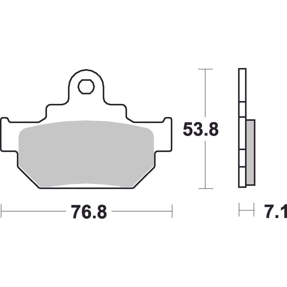Street Brake Pads | Organic Standard | Front and Rear - Ecer90