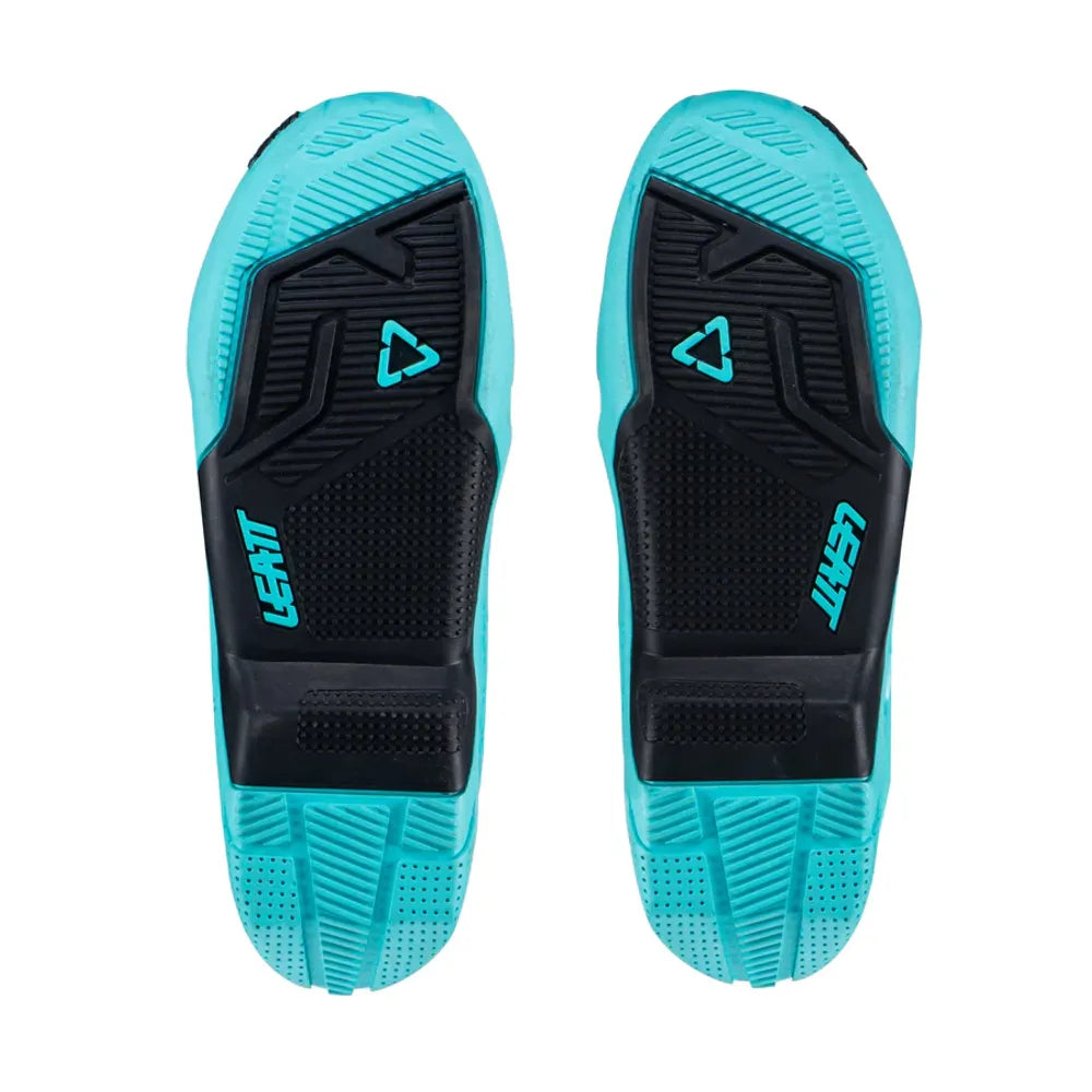 Soletta Ricambio Stivali 4.5/5.5 Coppia | Blu Verde/Nero | US12/13 Leatt