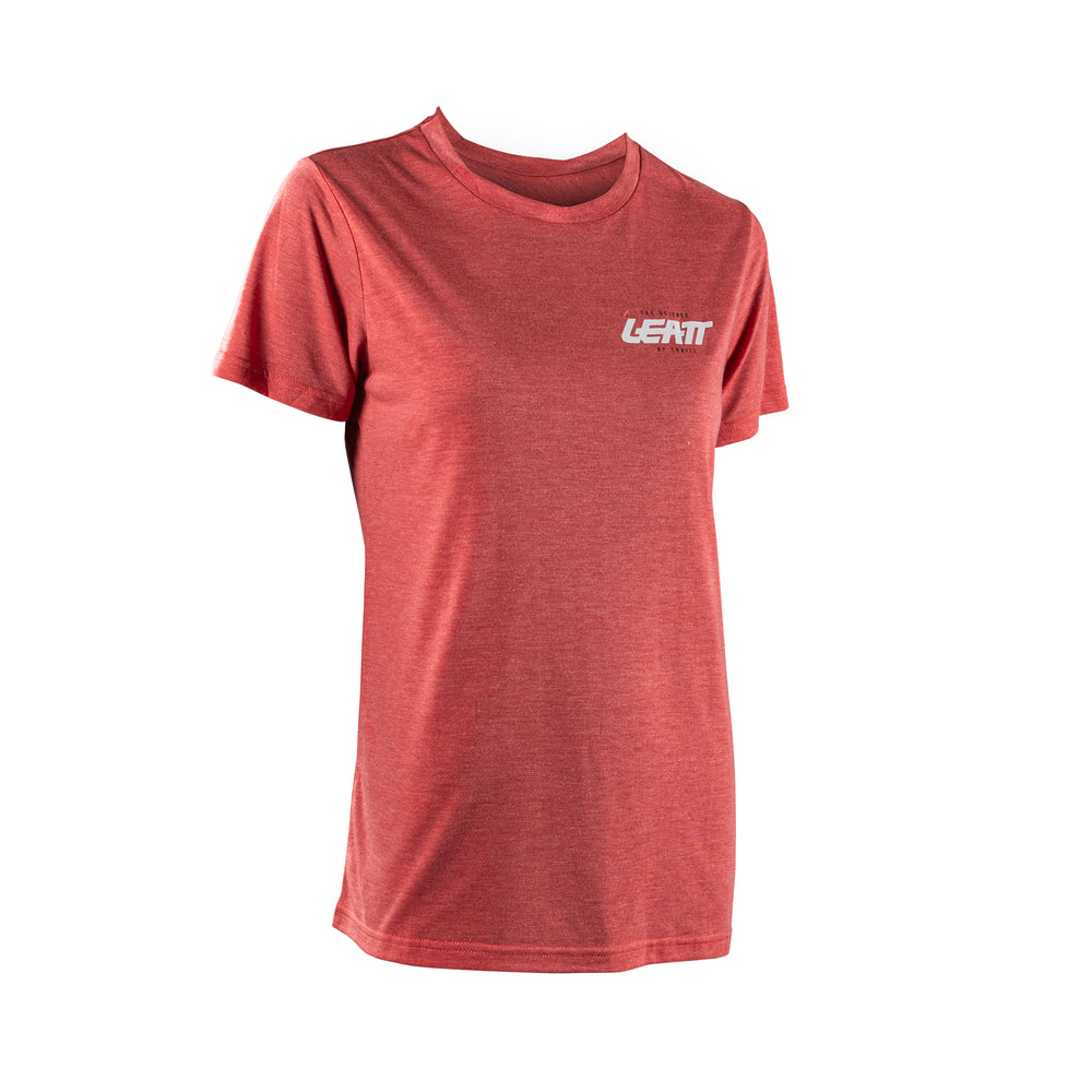 Maglia MTB Tech da donna a mancihe corte Leatt