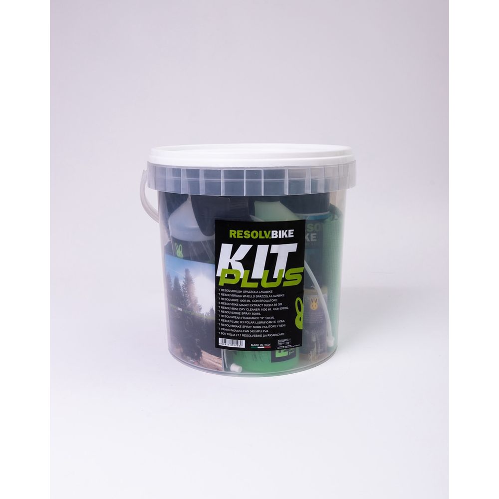 Motorcycle and Bicycle Cleaning Kit Plus - Grafite Offroad
