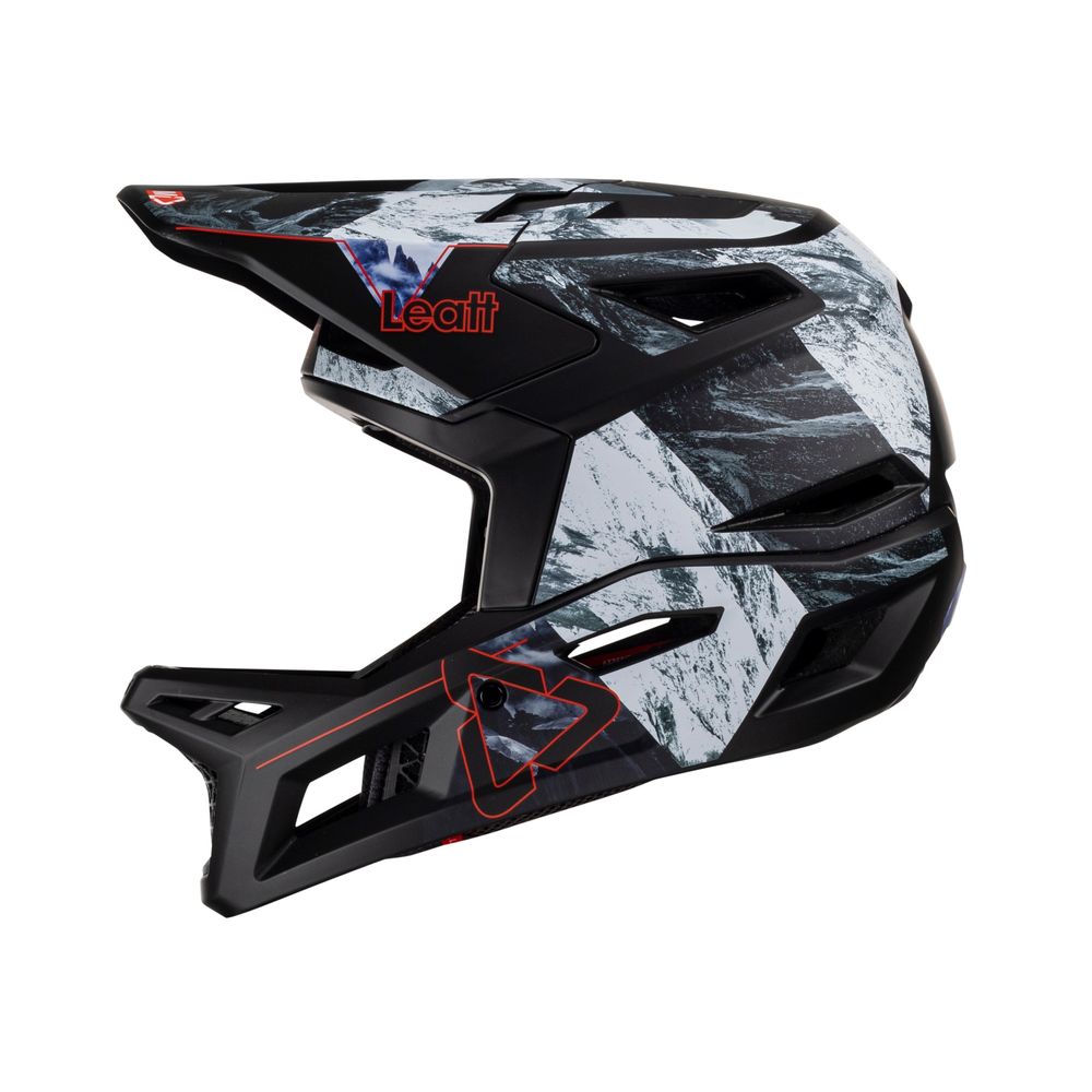 Full-face MTB helmet Gravity 4.0 ventilated and Downhill certified - Grafite Offroad
