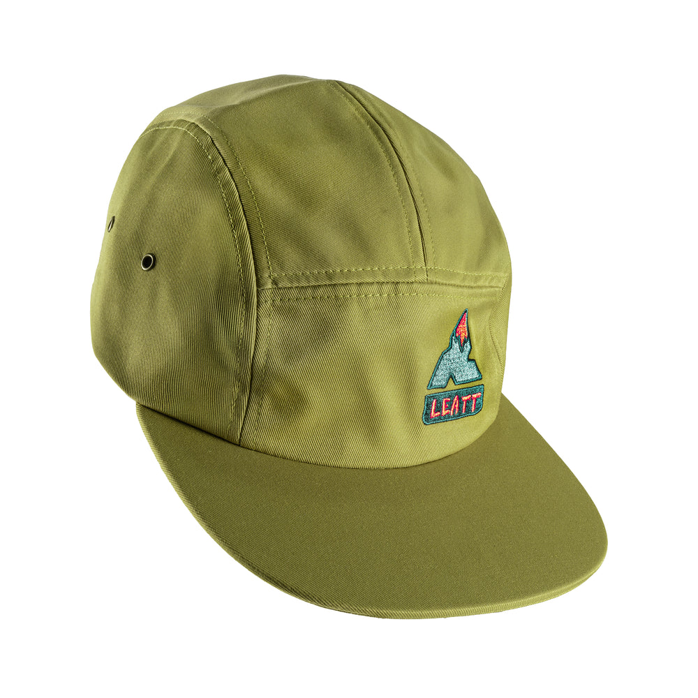 Cap 5-Panel - 5 Panel Flat Visor Casual Cap | S-XL | Brown
