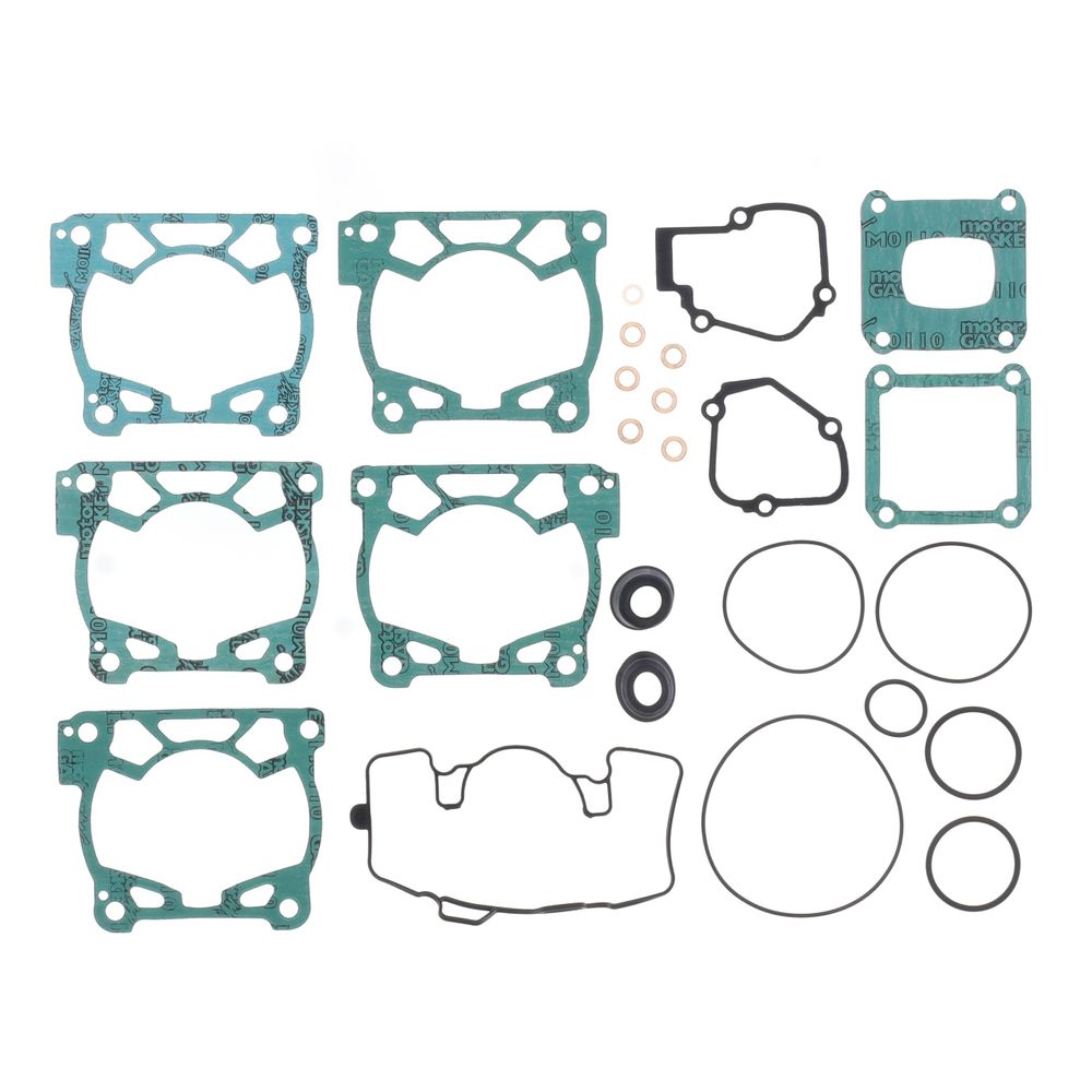 Top End Piston Kit: Cast 2-Stroke Piston Ø 54 mm + Top End Gasket Kit - Grafite Offroad