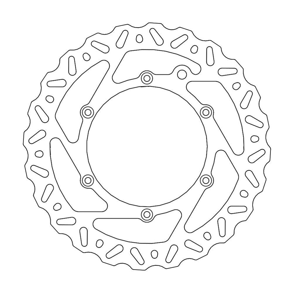 Brake Disc Off-road Nitro - Front - Ktm, Husqvarna, Beta - Grafite Offroad