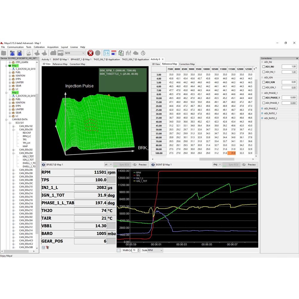 MAYA Programming Software - ADVANCED Licence - Grafite Offroad