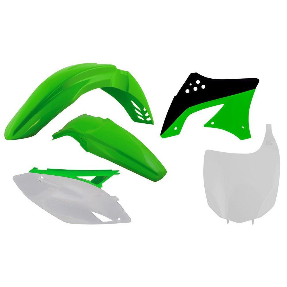 Plastics Kit 5 Pcs Original Colour Replica Kawasaki - Grafite Offroad