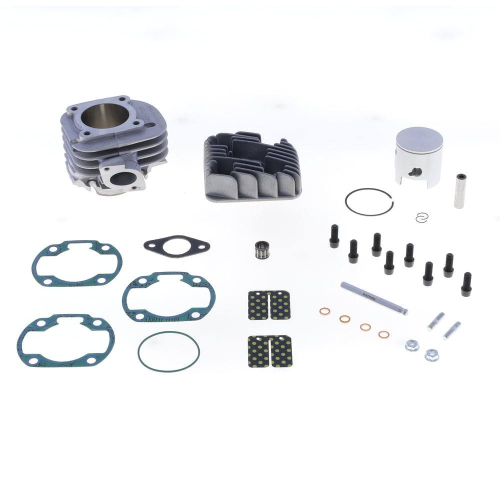 Big Bore Cylinder Kit Ø 47,6 mm, 70 cc, Pin Ø 10 mm, Flat Head Piston - Grafite Offroad