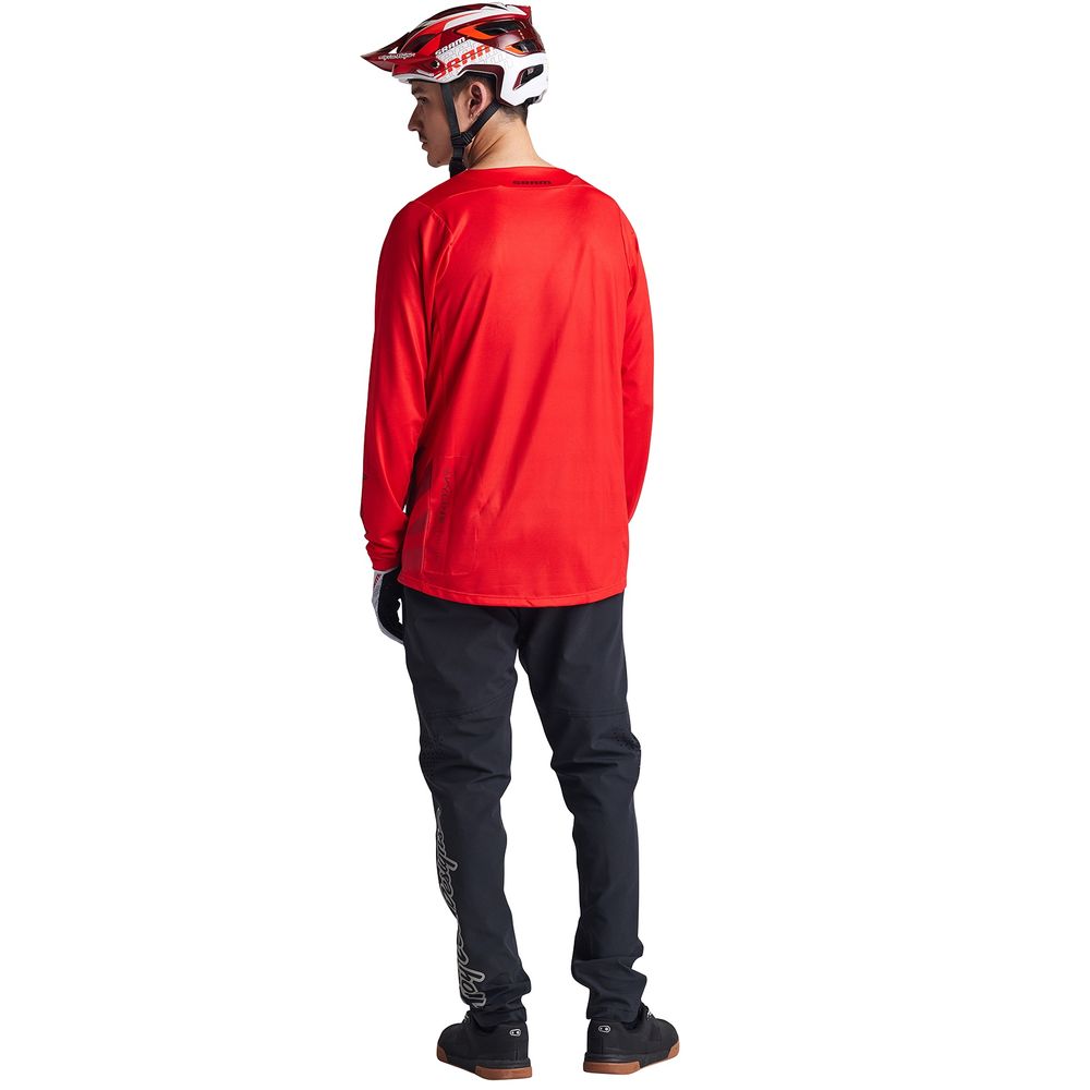 SKYLINE LS JERSEY; SRAM EAGLE ONE FIERY RED 2X