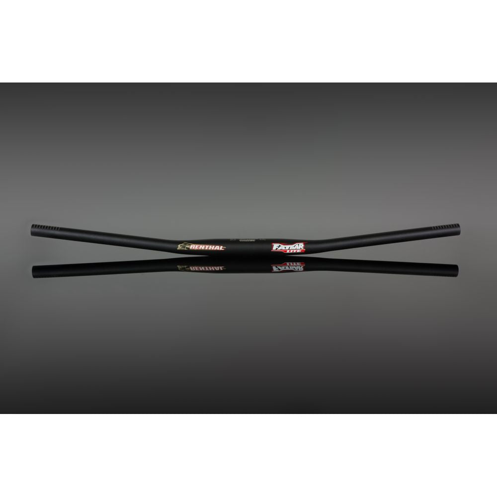 Renthal Handlebar | Fatbar Lite | Aluminum 31.8mm | Zero Rise | Black - Grafite Offroad
