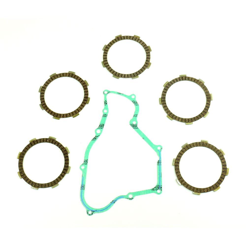 Friction Plates Kit with Clutch Cover Gasket - Grafite Offroad