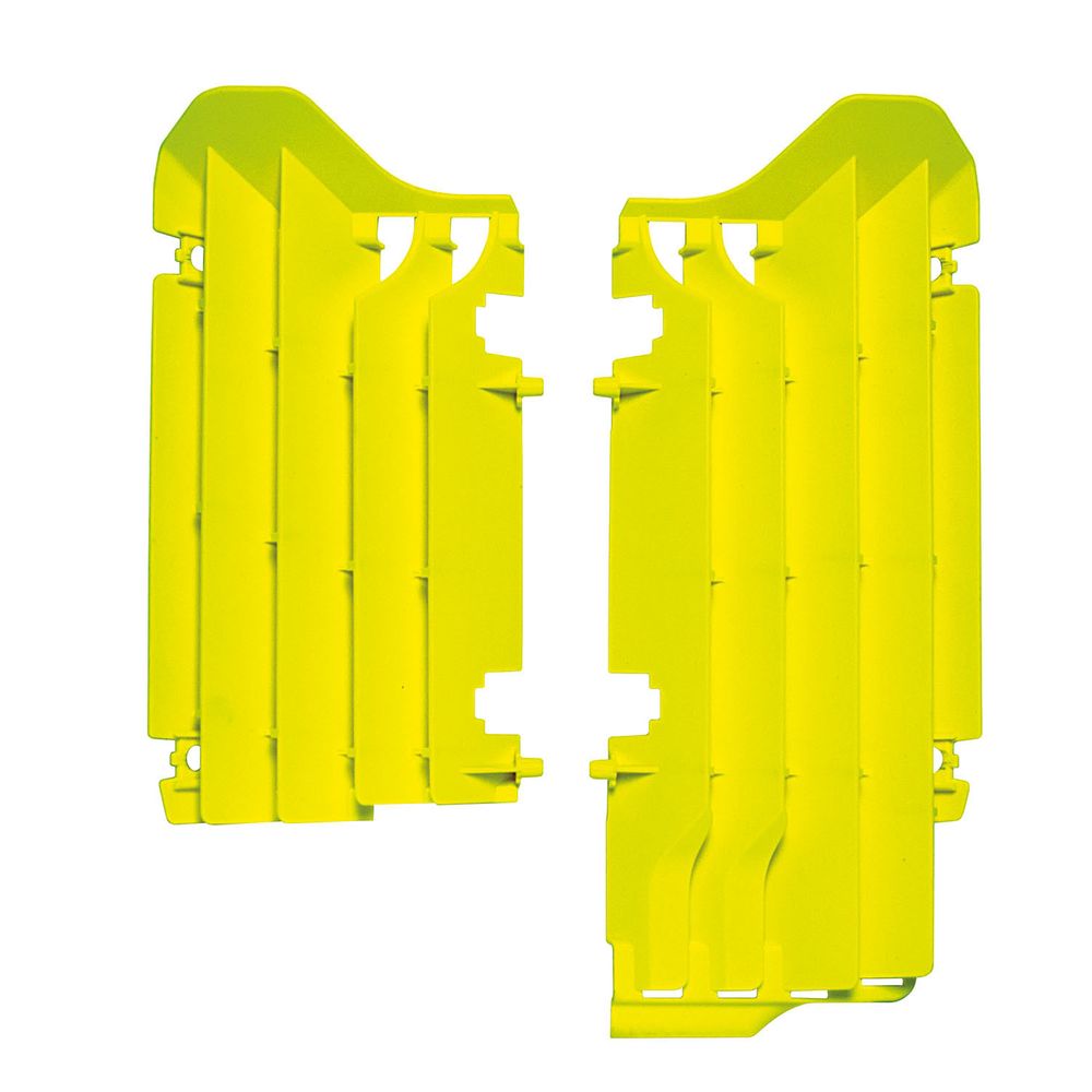 Radiator Louvers Sx-dx Neon Yellow Replica Suzuki - Grafite Offroad