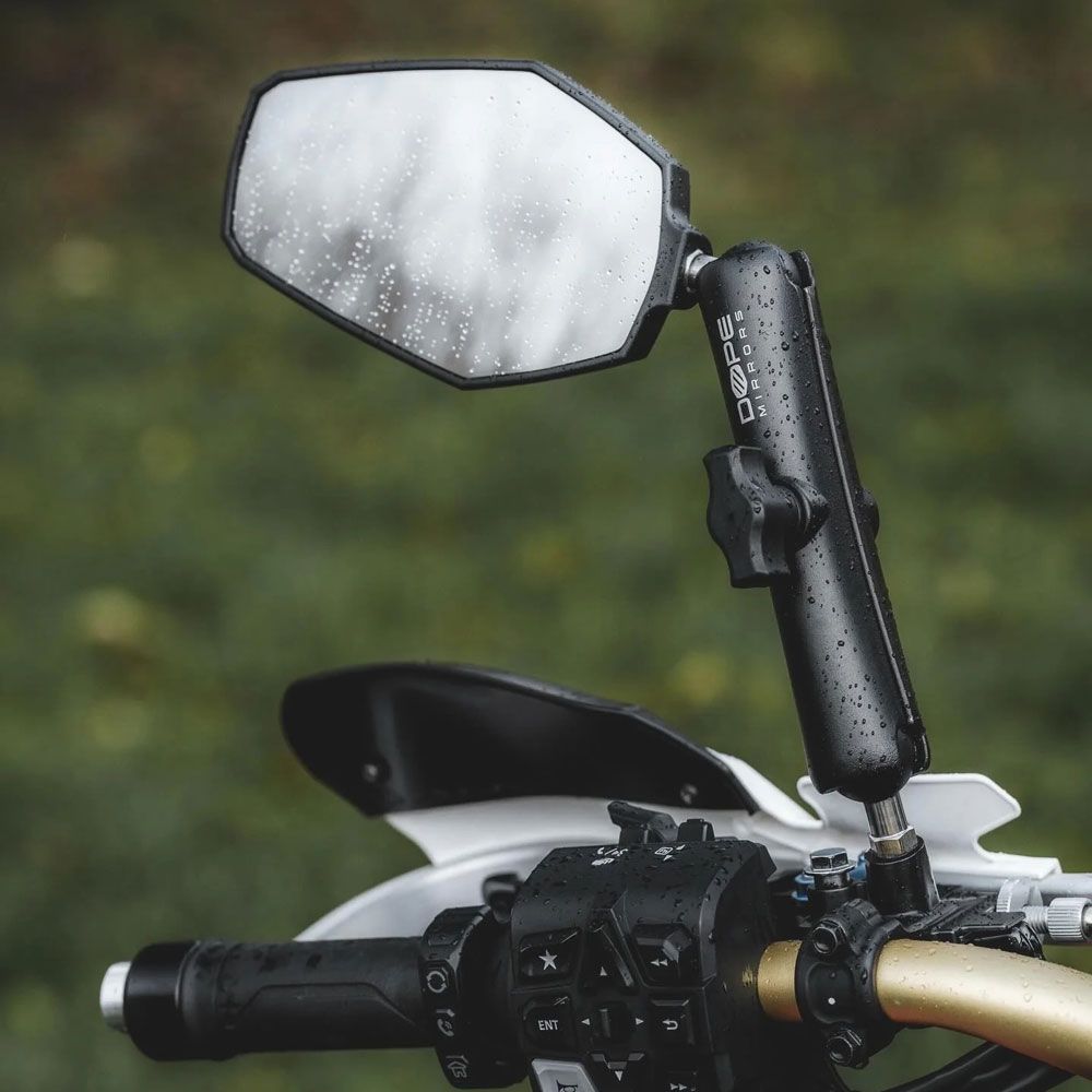 Adventure NO BMW Approved Road-Use Mirrors (M10x1.25, 3-ball mount)