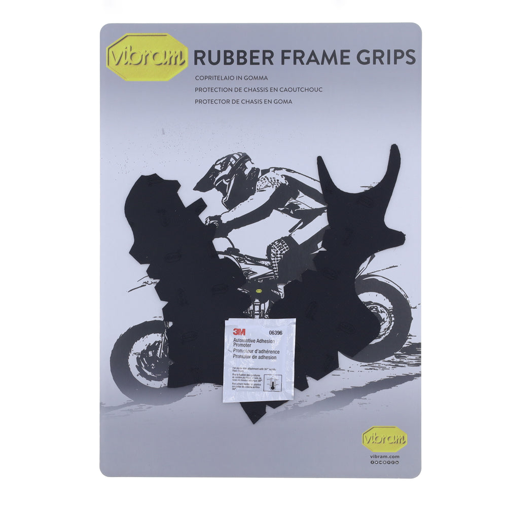 Rubber Vibram Frame Protectors Black Honda - Grafite Offroad