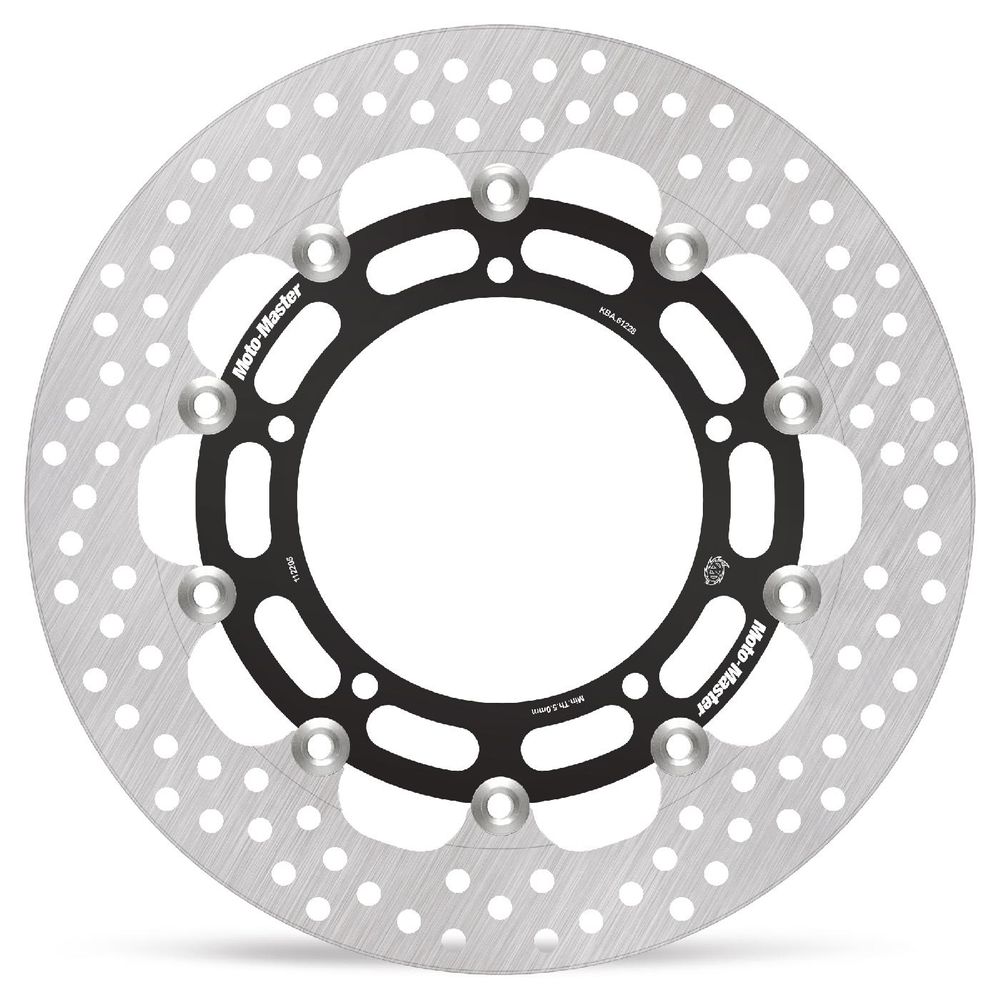 Brake Disc Road Halo Racing - Floating - Front - Yamaha: Yzf R6, Fz8 Abs - Grafite Offroad