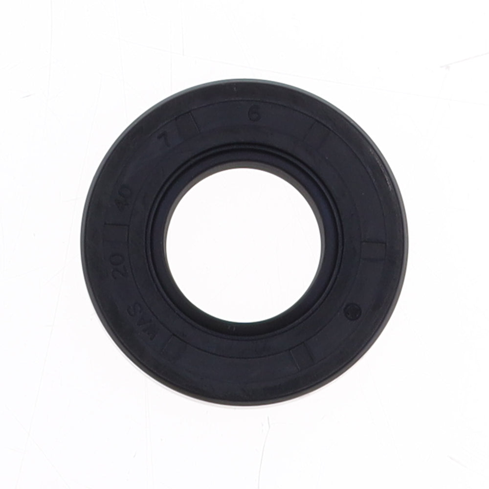 Oil Seal with Rubber Exterior 20x40x7 mm in NBR with one Seal-lip and one Dust Lip - Grafite Offroad