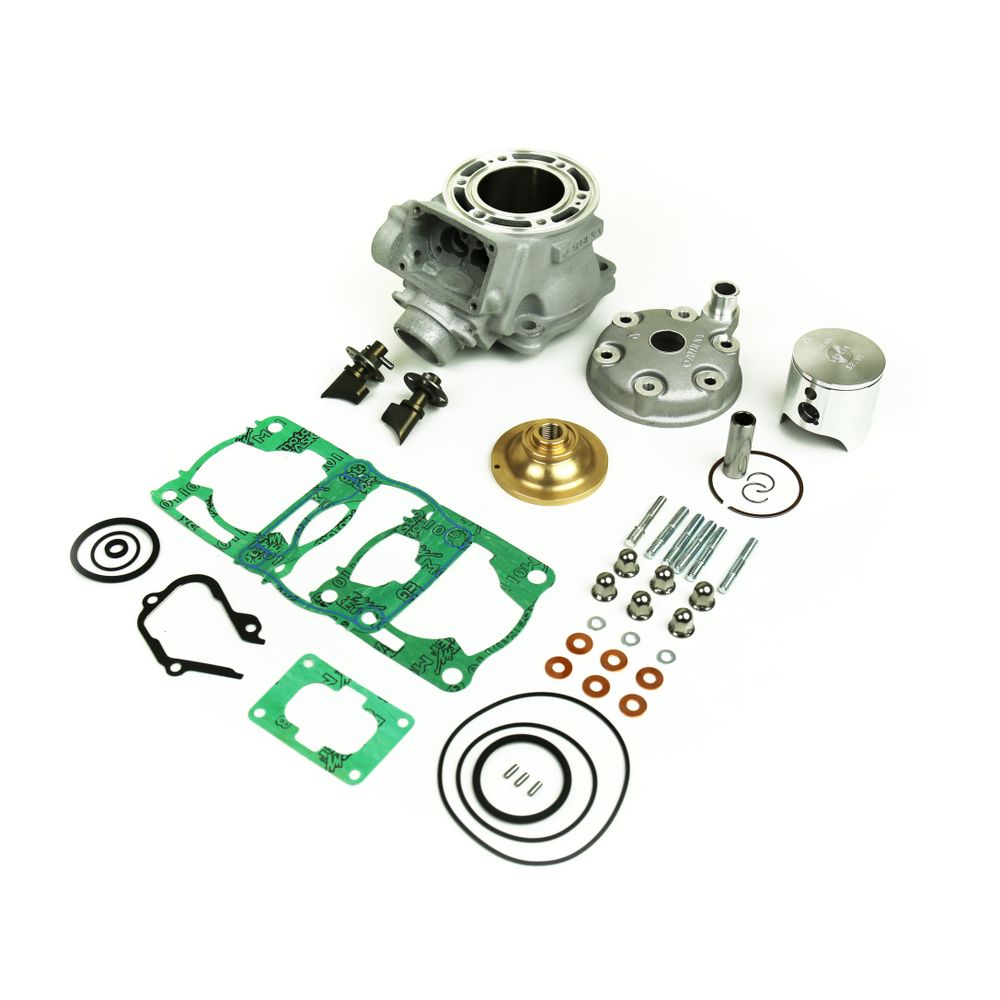 Big Bore Cylinder Kit Ø 53 mm, 106 cc with Exhaust Valve Kit and Modular Head - Grafite Offroad