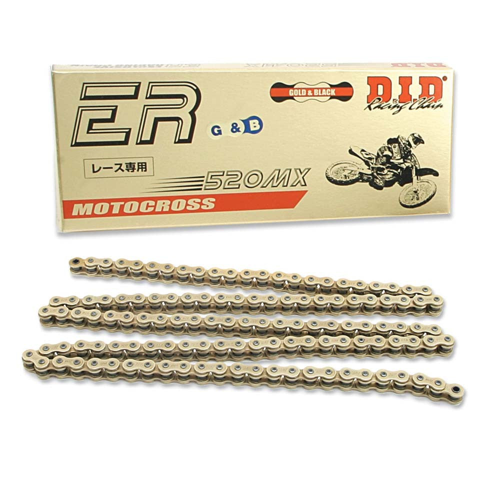 Chain Did Mx Gold 520 120 Links - Grafite Offroad