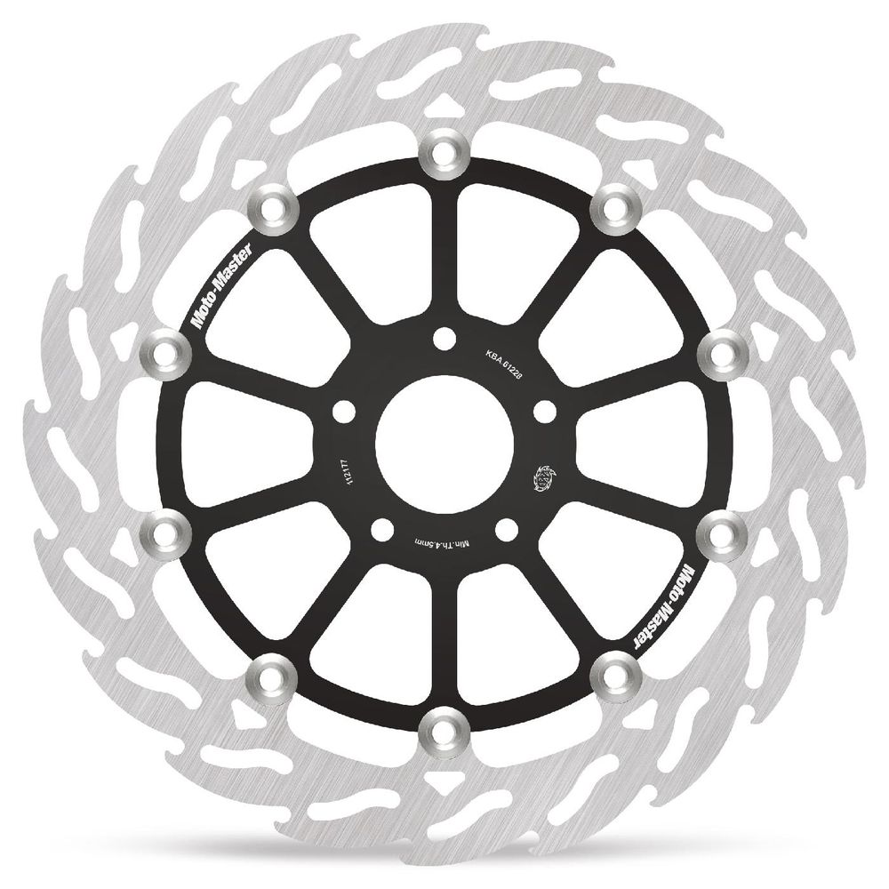 Brake Disc Road Flame - Floating - Front Left - Ktm: 690 Duke R Abs - Grafite Offroad