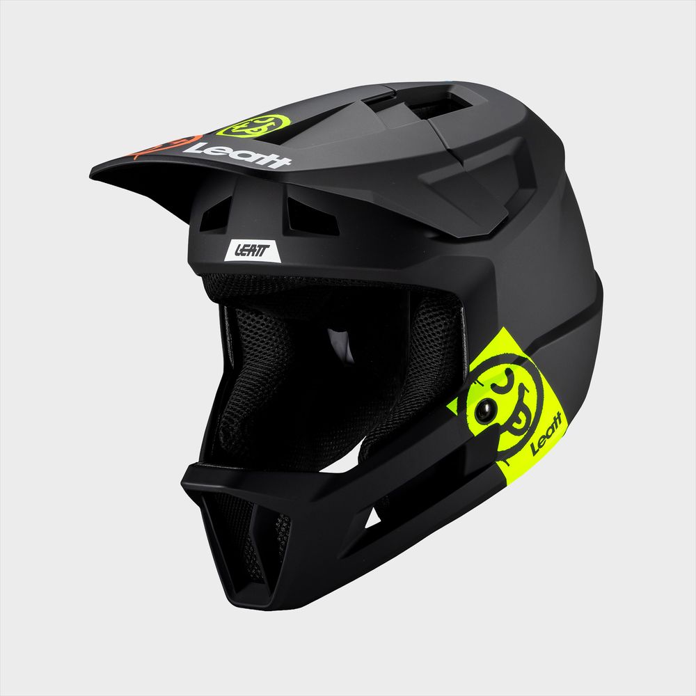 MTB Gravity 1.0 Jr Helmet Leatt - Grafite Offroad
