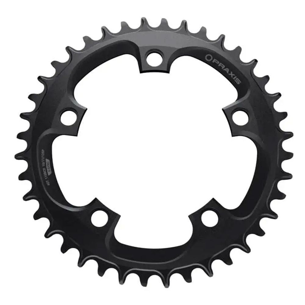 Road E-ring - Narrow Wide 5x 110bcd - M8 Threaded (for Specialized Creo & Trek Domane+) | 46t - Grafite Offroad