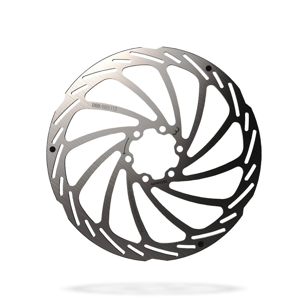 Bicycle Brake Disc Powerstop 180mm - Bbs-113 - Grafite Offroad