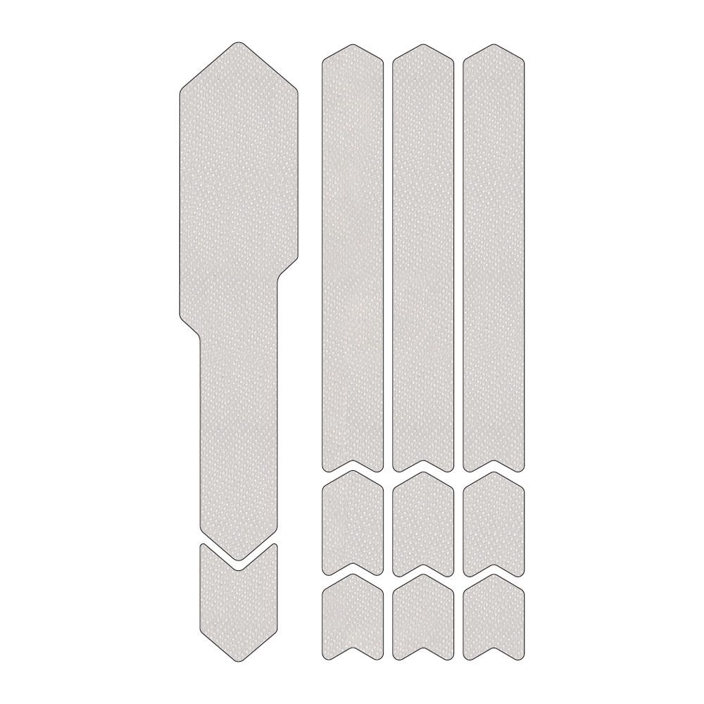 Chain Guards Kit - One Color Texture Clear - Grafite Offroad