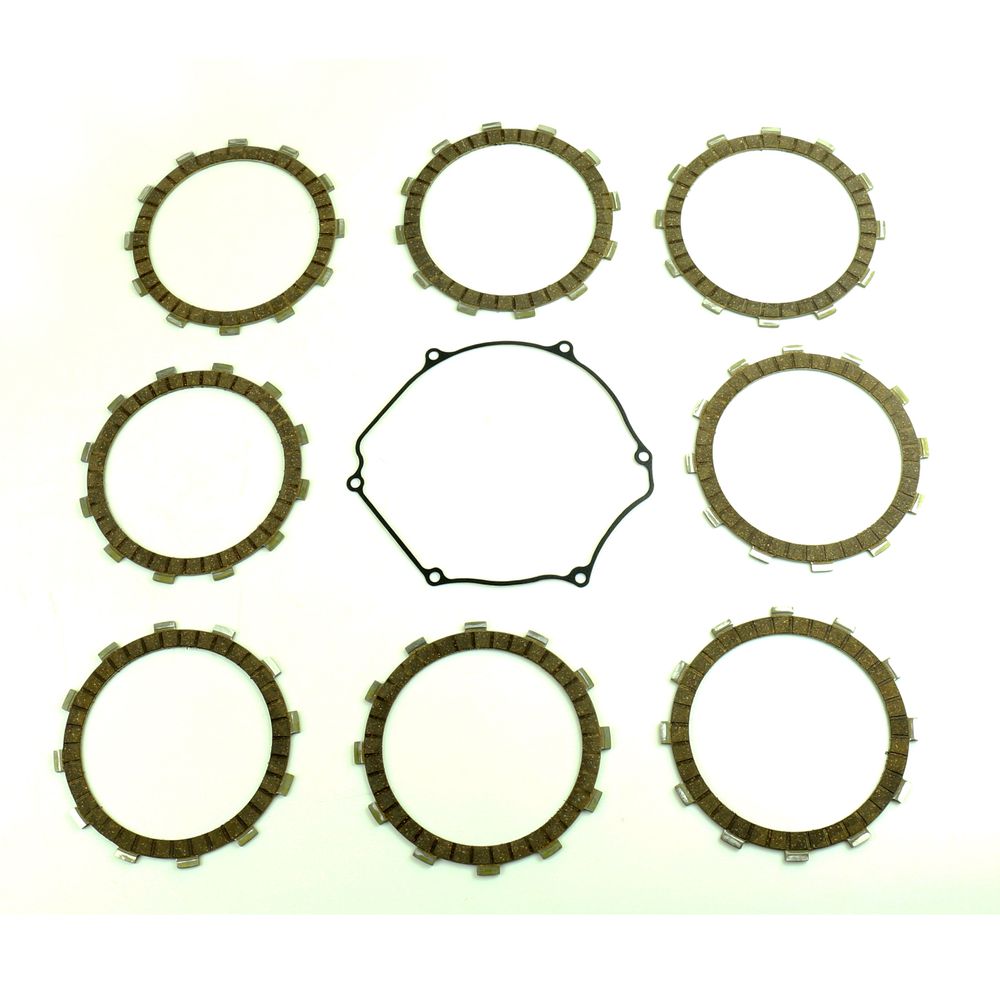 Friction Plates Kit with Clutch Cover Gasket - Grafite Offroad