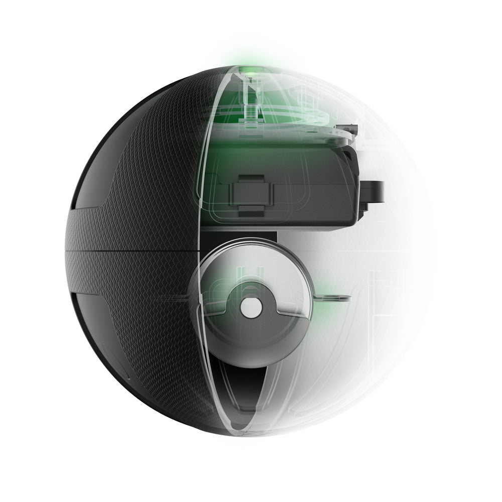 Hypersphere Mini Vibrating Massage Ball - Grafite Offroad