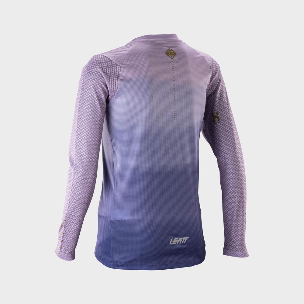 MTB Trail 3.0 Long Sleeve Women Jersey Leatt - Grafite Offroad