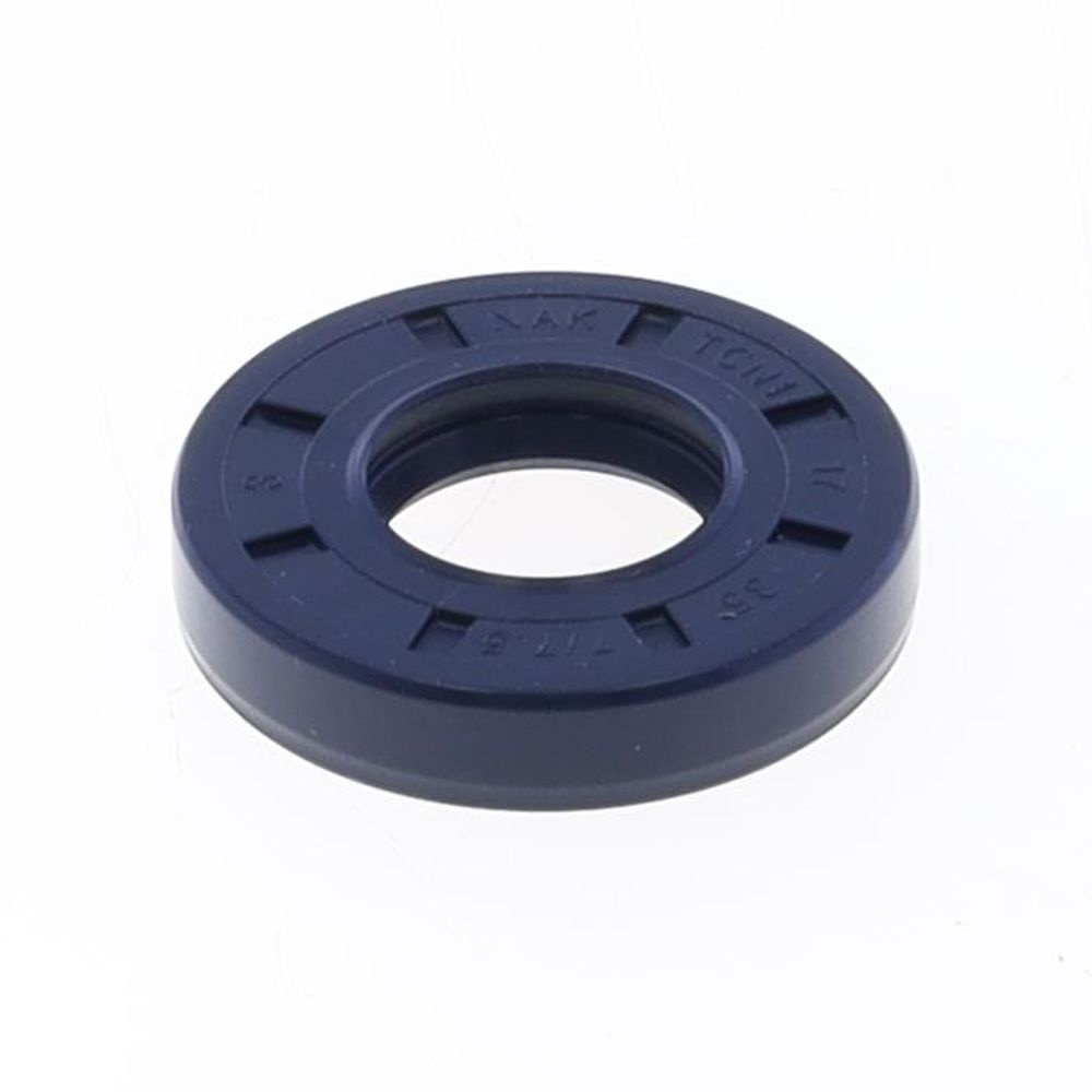 Oil Seal with Rubber Exterior 17x35x7 mm in NBR with one Seal-lip, one Dust Lip and Spring - Grafite Offroad