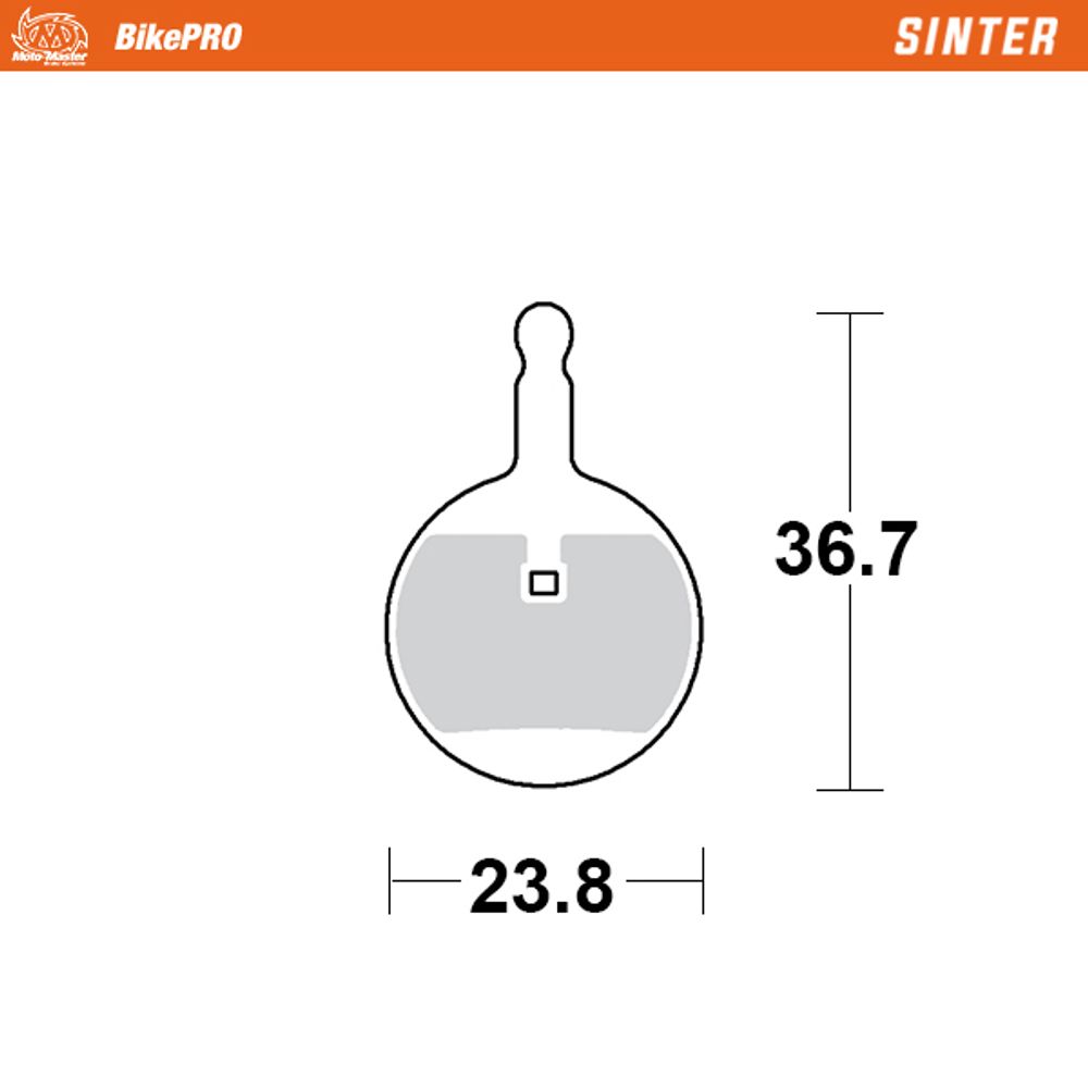 Brake Pads Bicycle Sinter: Avid Bb3, Bb5 - Grafite Offroad