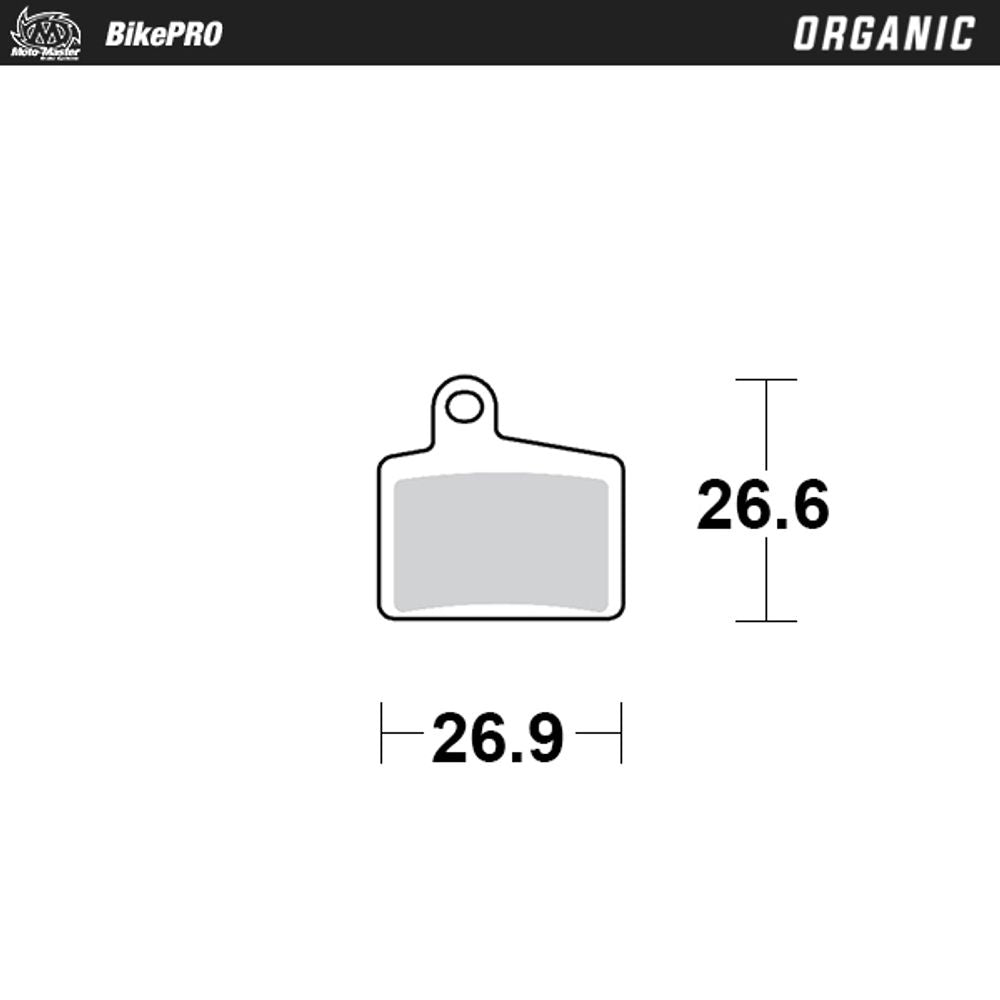 Brake Pad Bicycle Organic - Hayes Stroker Ryde, Dyno - Grafite Offroad