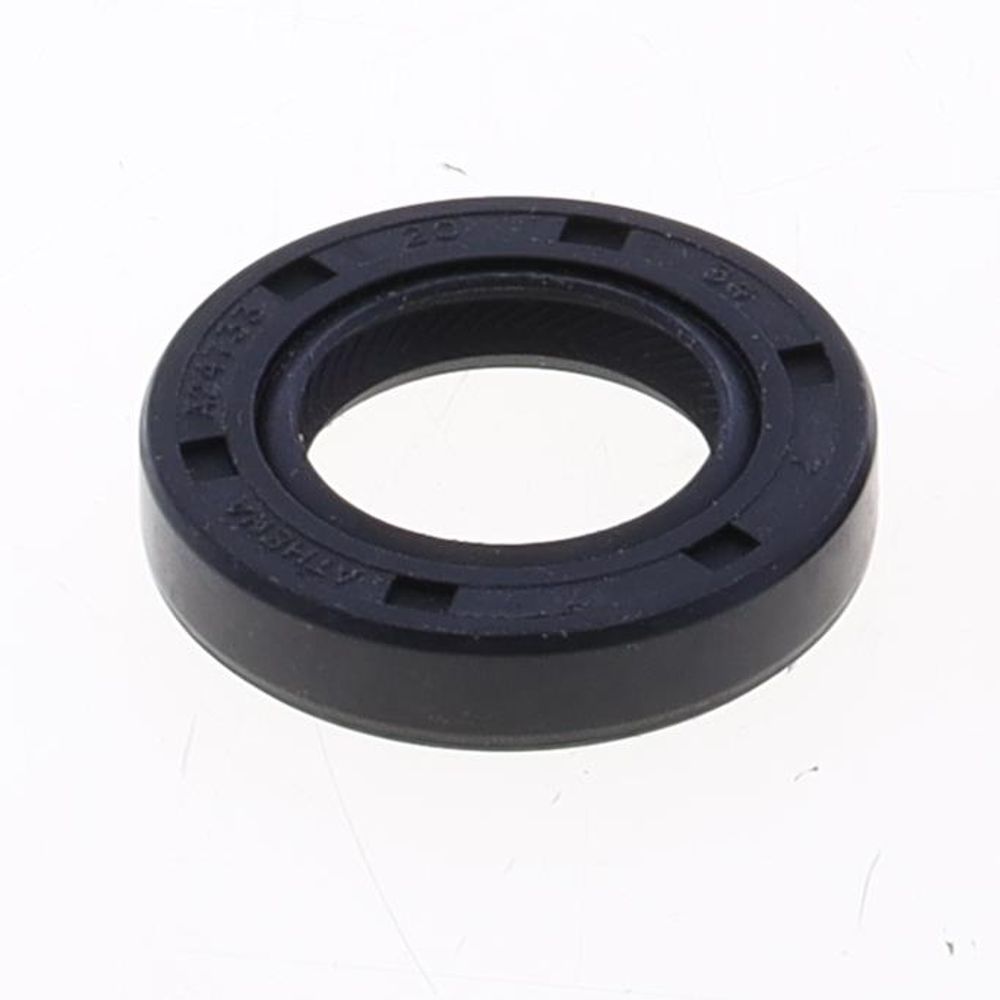 Oil Seal with Rubber Exterior 20x34x7 mm in NBR with one Seal-lip, one Dust Lip and Spring - Grafite Offroad