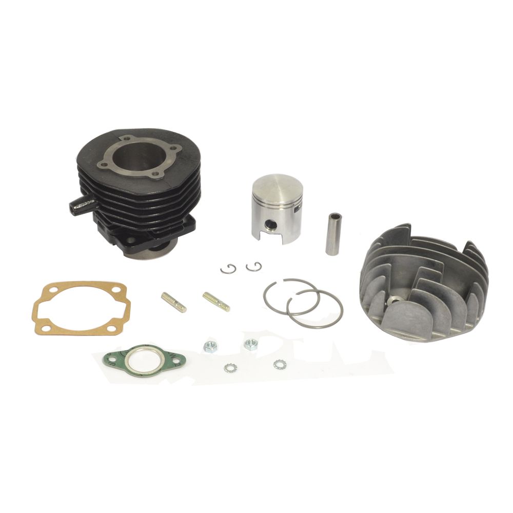 Big Bore Cylinder Kit Ø 47 mm, 75 cc, Cast Iron - Grafite Offroad