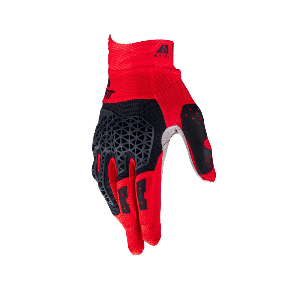 4.5 Lite Motocross Gloves with AirFlex gel protection Leatt - Grafite Offroad