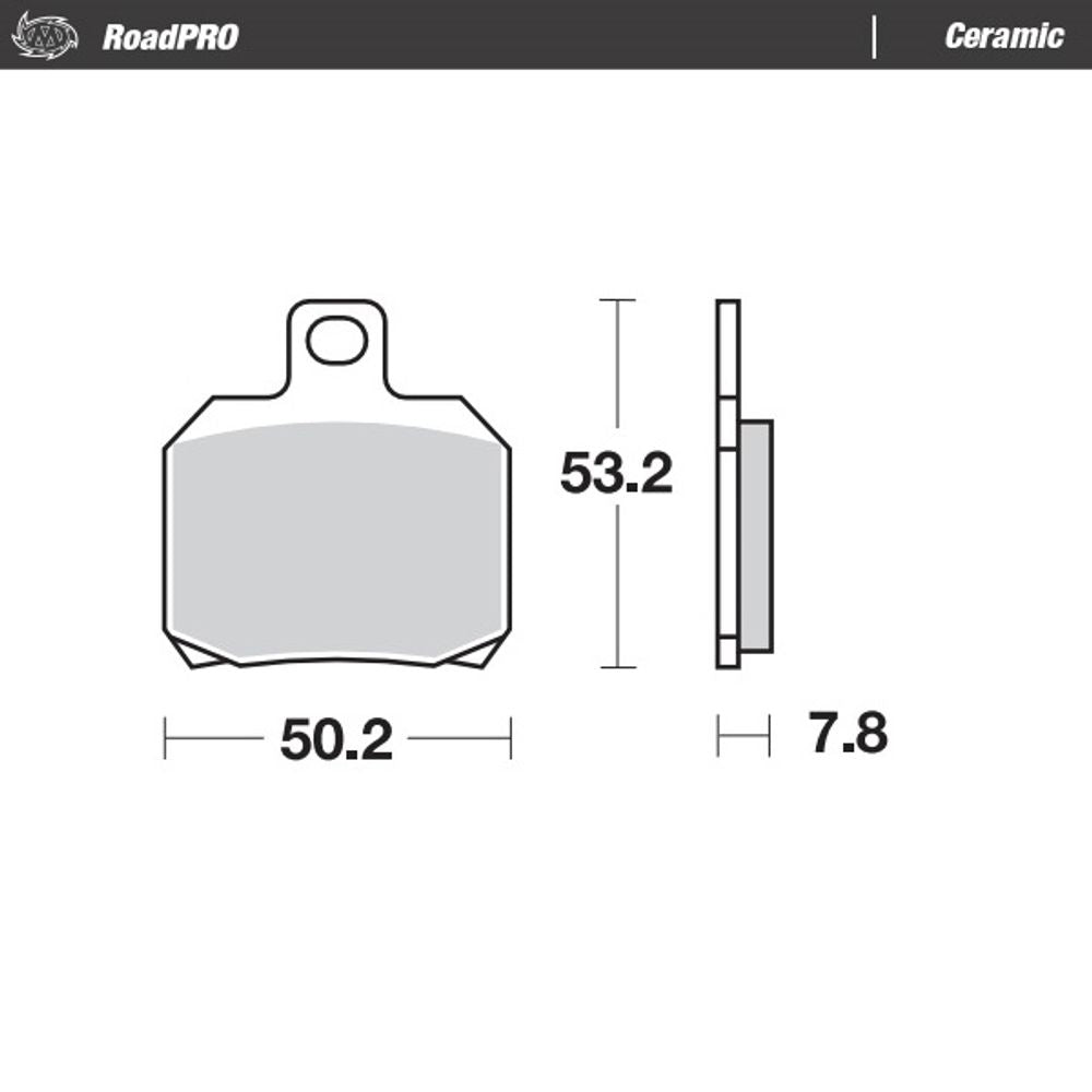 Brake Pads Roadpro Ceramic - Front and Rear - Grafite Offroad