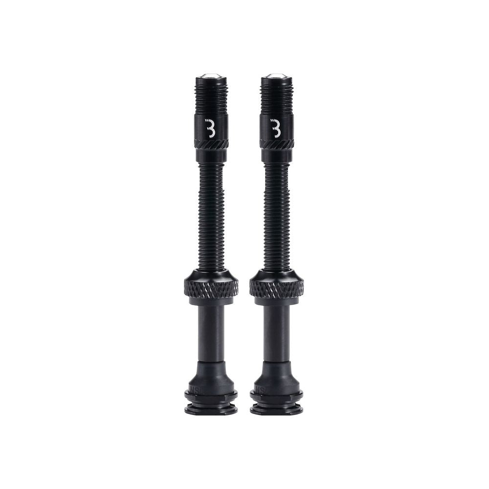 Tubeless Valves Al Valve Corecap 60mm 2 Pcs, Bti-166 | Black - Grafite Offroad