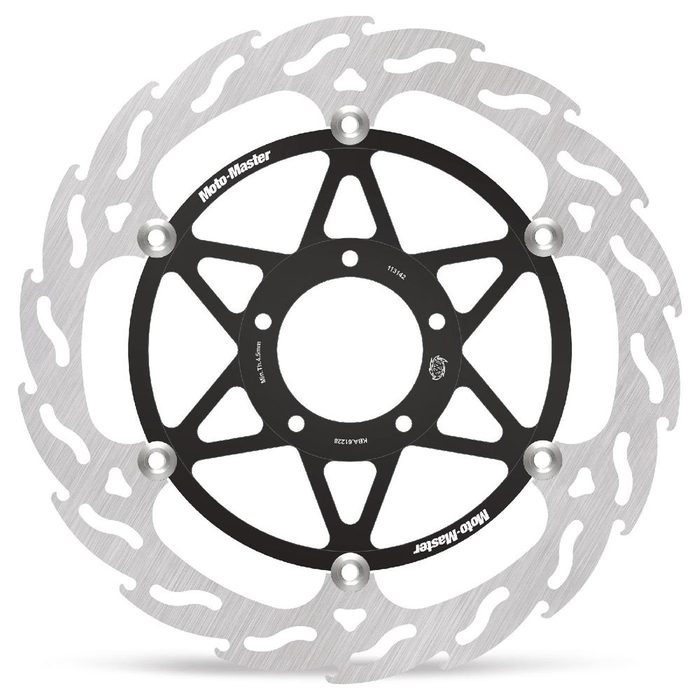 Brake Disc Road Flame - Floating - Front Left - Ducati: 1199 Panigale - Grafite Offroad