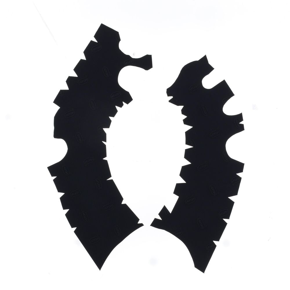 Rubber Vibram Frame Protectors Black Tm - Grafite Offroad