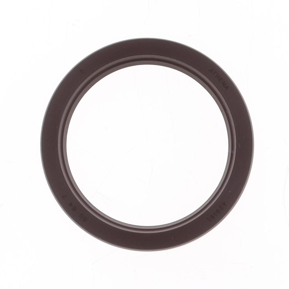 Oil Seal with Rubber Exterior 50x64x7 mm in FKM with one Seal-lip and Spring - Grafite Offroad