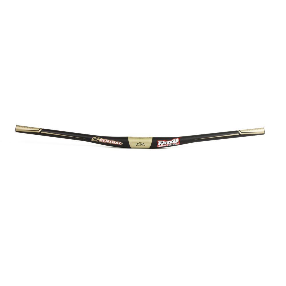 Renthal Handlebar | Fatbar Lite | Carbon 35mm | R: 10mm | Black - Grafite Offroad