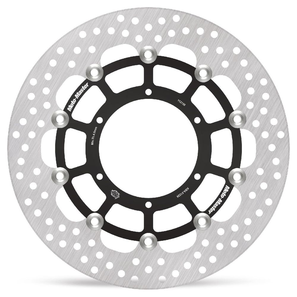 Brake Disc Road Halo - Floating - Front - Bmw: G650gs, F800gs - Grafite Offroad