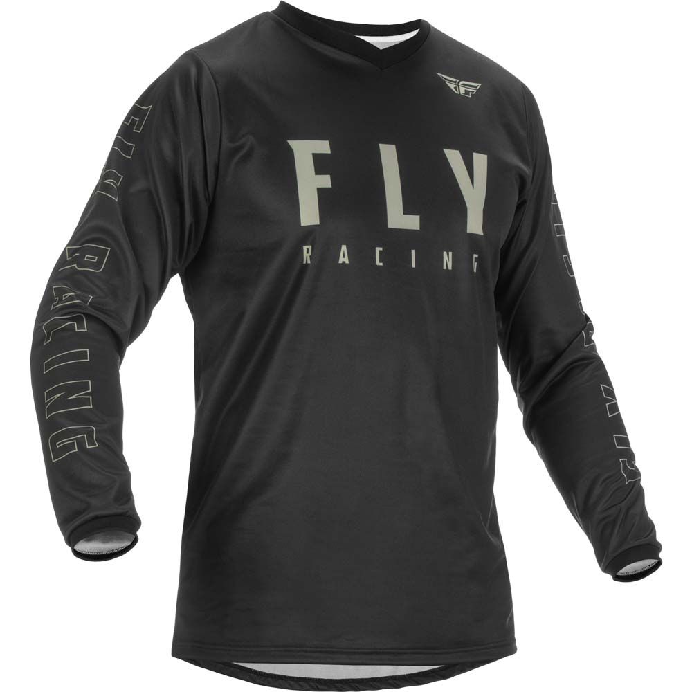 F-16 Jersey Black/grey Md - Grafite Offroad